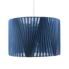 Modern Midnight Blue Voile