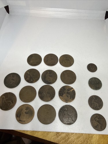 Very worn queen victoria - 18,