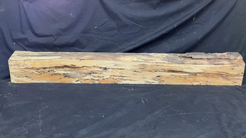 Spalted beech wood turning