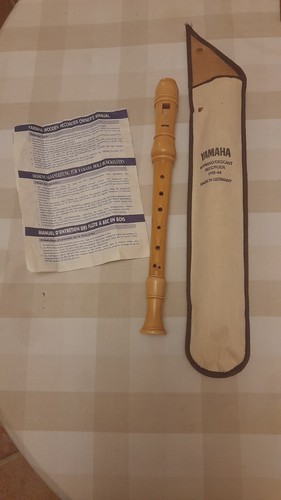 Yamaha wooden soprano descant - wooden,