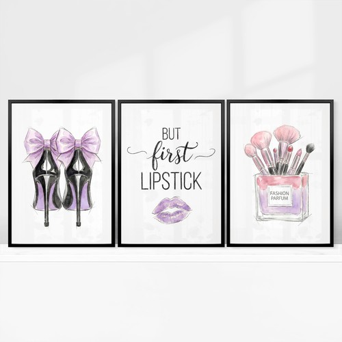 Fashion wall art beauty - fashion,