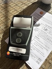 Testo gas analyser printer