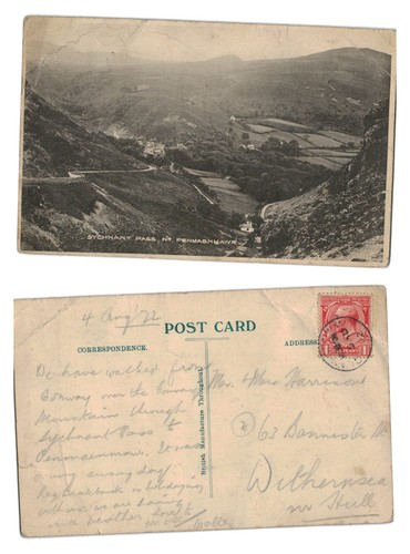 Vintage postcard sychnant - postcard,
