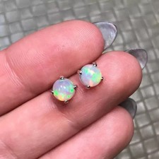 Genuine Fire Opal Round