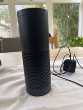Amazon Echo Plus 1st Generation Smart Assistant Alexa Speaker Black SK705DI