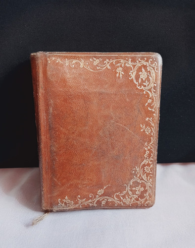 Antique leather bound gilt - leather,