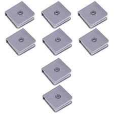 2 Pcs Glass Mounting Clip