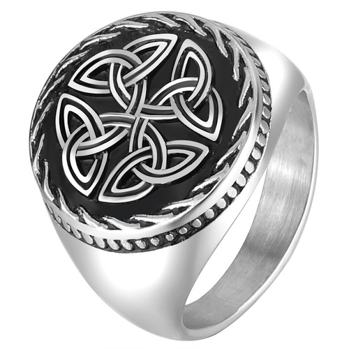Mens stainless steel celtic - mens,