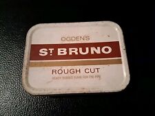 Vintage Tobacco Ogden's St Bruno Flake Empty Collectable Storage Tin See Photos