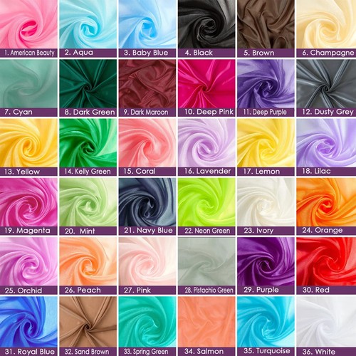 Plain chiffon crepe - chiffon, fabric