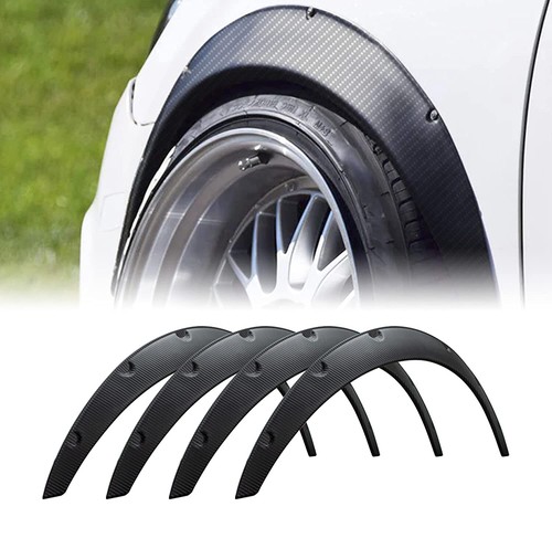 Carbon fiber fender flares - carbon,