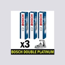 3x Bosch Platinum Spark Plugs