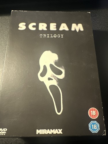 Scream trilogy dvd - scream,