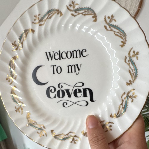 Foley bone china plate - foley,