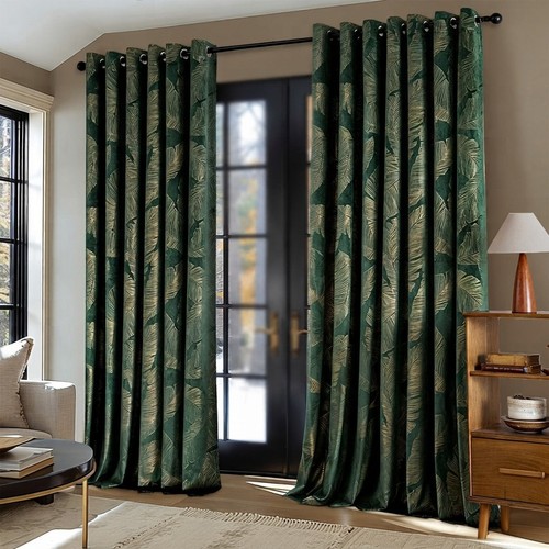Elegant dark green velvet - dark,
