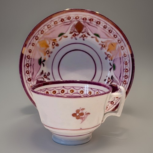 Early victorian pink lustre - victorian,