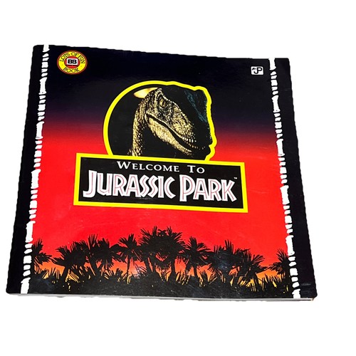 Welcome jurassic park book - welcome,