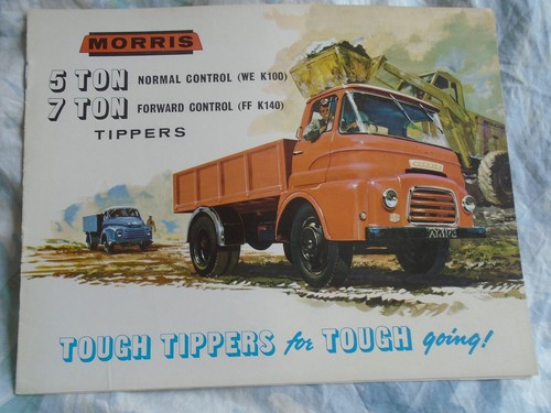 Morris ton tippers truck - &, 7