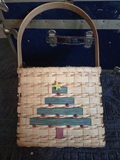 Christmas Tree Basket Card