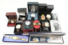 Mens Assorted Boxed Watches Quartz Rotary Swiss Army Etc UNTESTED x 12