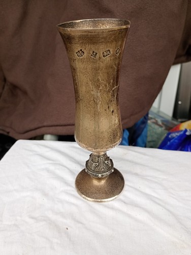 Silver goblet slight - goblet,