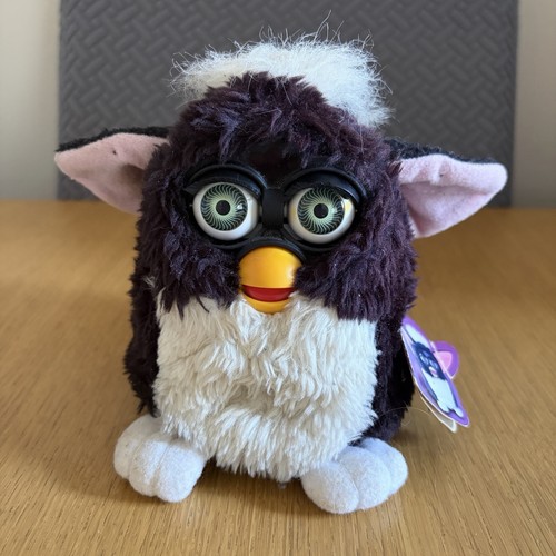 Furby 1998 black white with - furby,