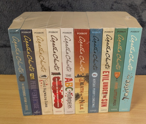 Agatha christie 10x poirot - christie,
