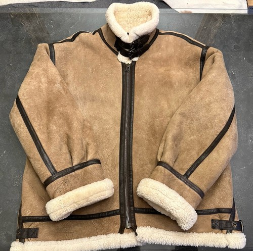 Shearling aviator flying - shearling,