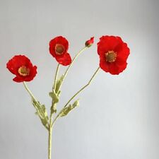 Artificial Poppies Flower