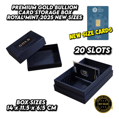 Premium gold bullion card - gold,