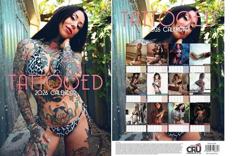 Tattooed girls 2026 calendar - girls,
