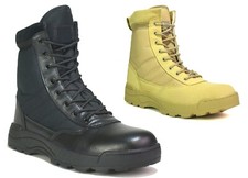 Mens army combat boots - combat, up