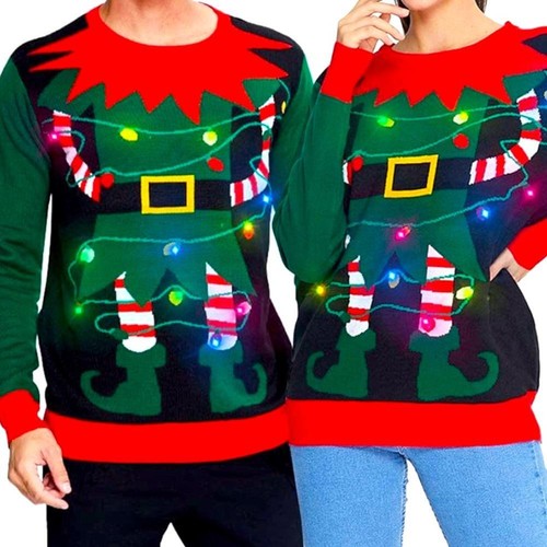 Christmas ugly sweater men - sweater, men’s
