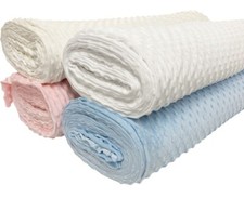 Dimple fleece fabric - fleece, soft