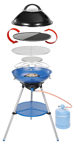 Caravan and camping gas party - and,