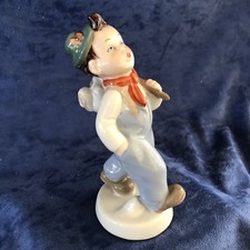 Vintage Royal Dux Walking Boy