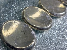 X1 Pyrite Crystal Worry Stone