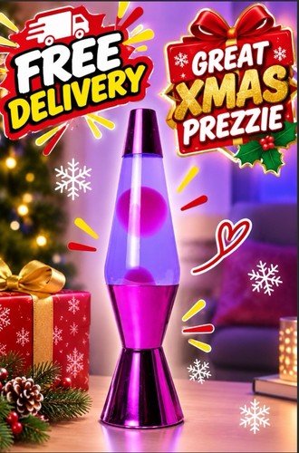 Red5 purple molten lava lamp - molten,