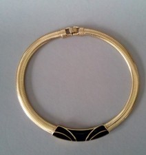 Vintage TRIFARI Necklace Black