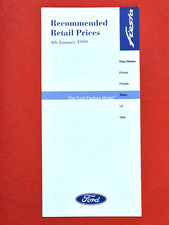 1999 Jan FORD FIESTA Price