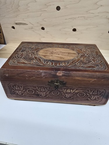 Beautiful etched wooden - etched,