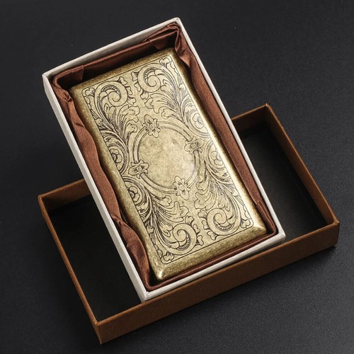 Retro metal cigarette case - retro,