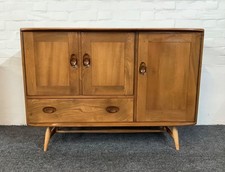 Ercol Windsor 366 Sideboard In Natural Elm Finish.