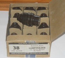 Vintage Bakelite Screwed Entry