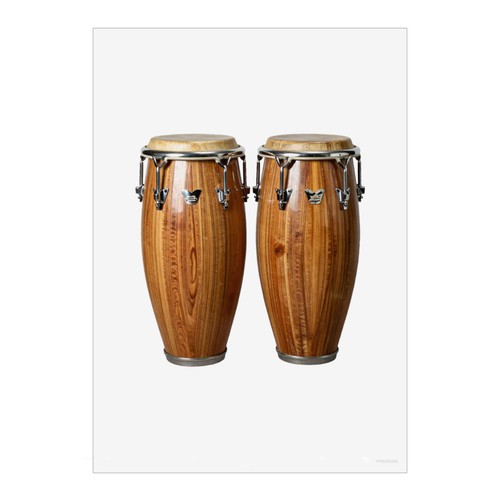 Conga drums wall art poster - art,