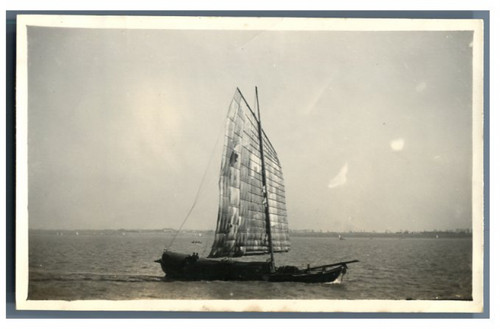 China junk boat vintage - junk,