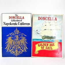 DONCELLA NAPOLEONIC UNIFORMS & GOLDEN AGE OF SAIL COLLECTOR CIGAR CARD BOOKLETS