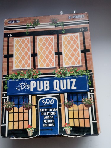 The big pub quiz - pub, game.