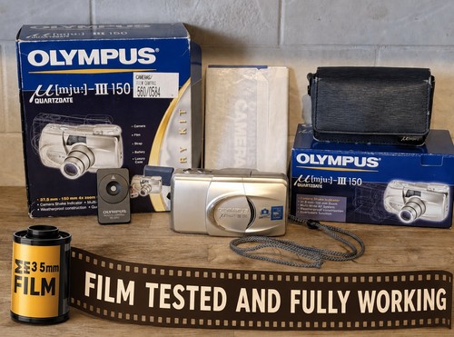 Boxed olympus mju iii - boxed,
