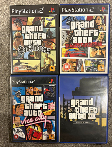 Grand theft auto gta - grand, ps2